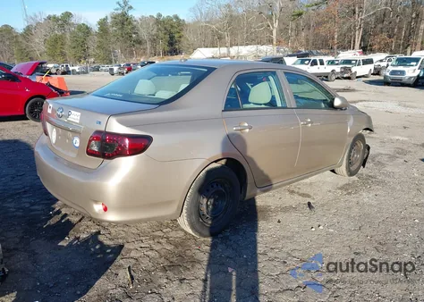 2010 Toyota Corolla Le z USA, uszkodzony, nr VIN 2T1BU4EE2AC535427